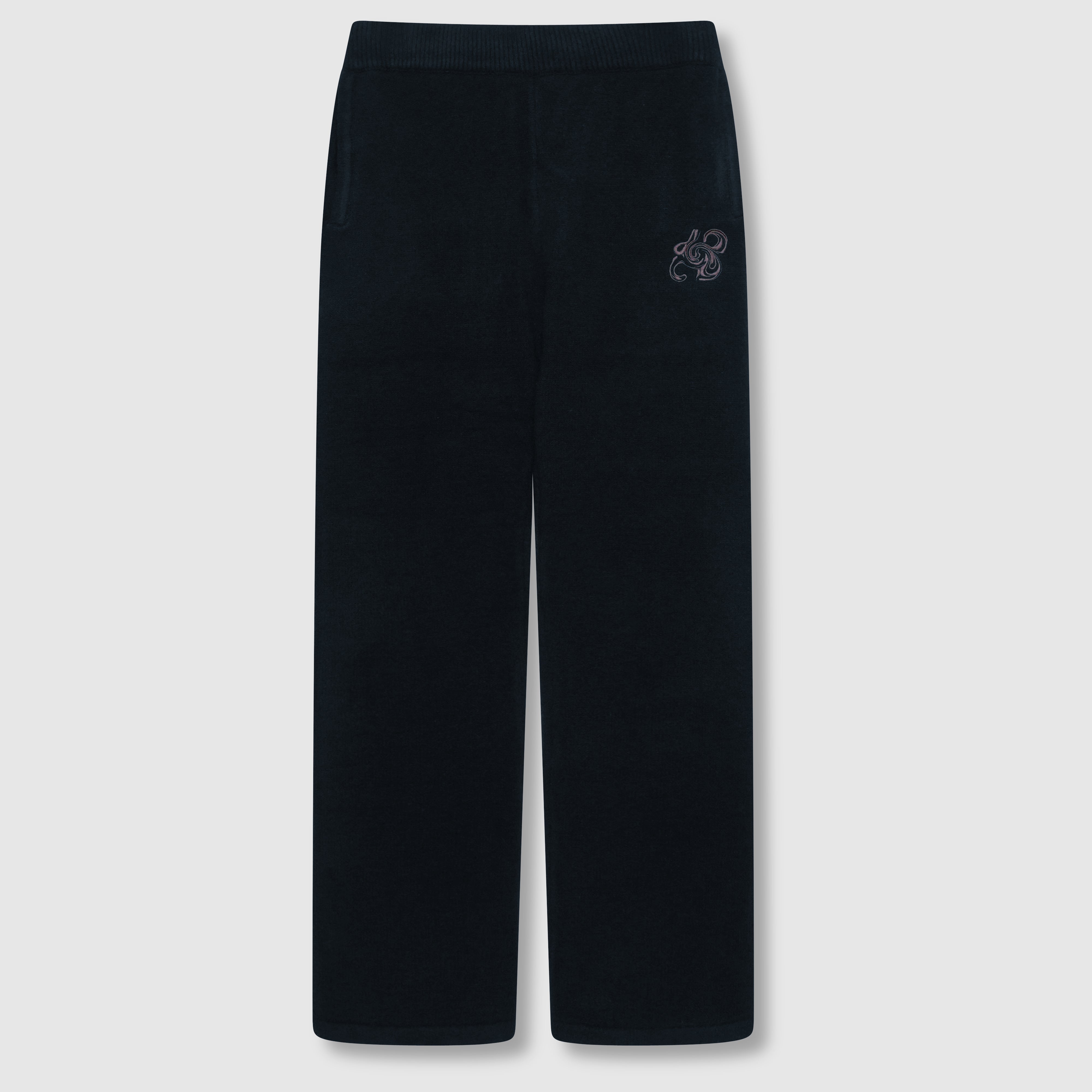 Amos Black Knitted Jogger – Amicci