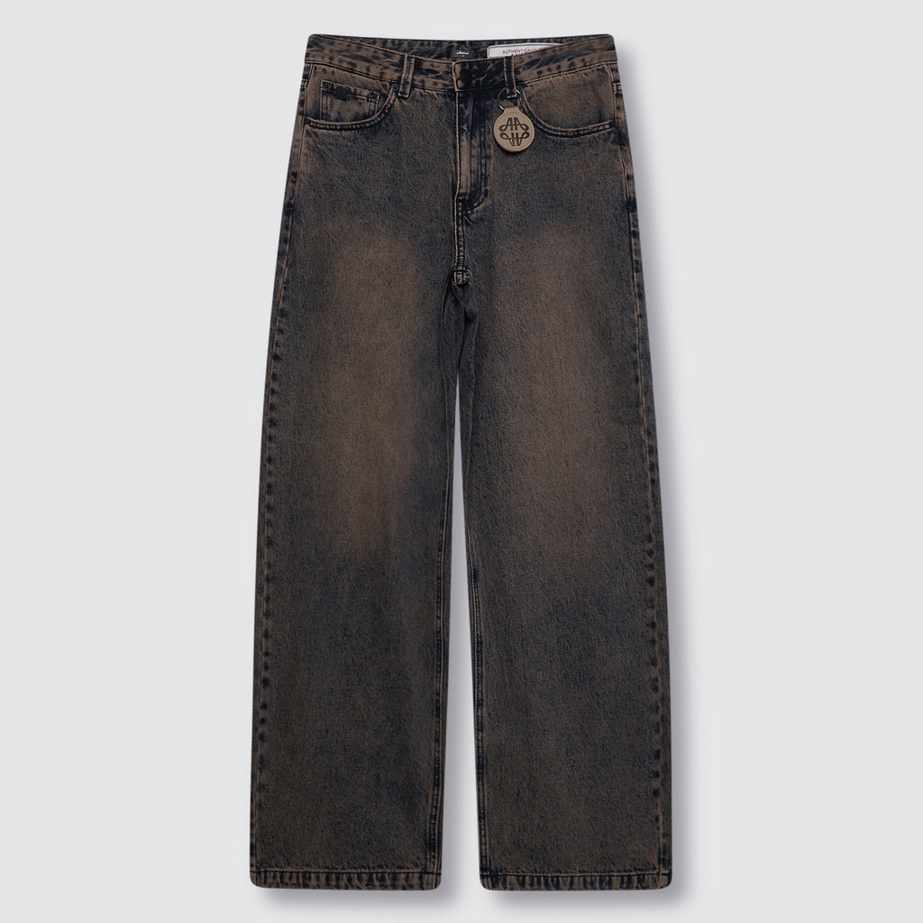 Natale Brown Baggy Jean