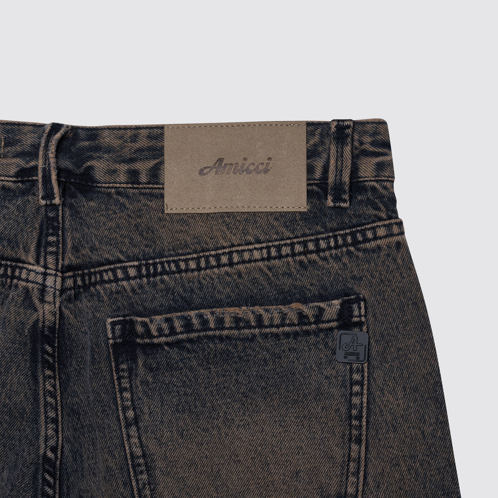 Natale Brown Baggy Jean