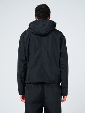 Carson Black Windbreaker