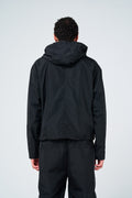 Carson Black Windbreaker