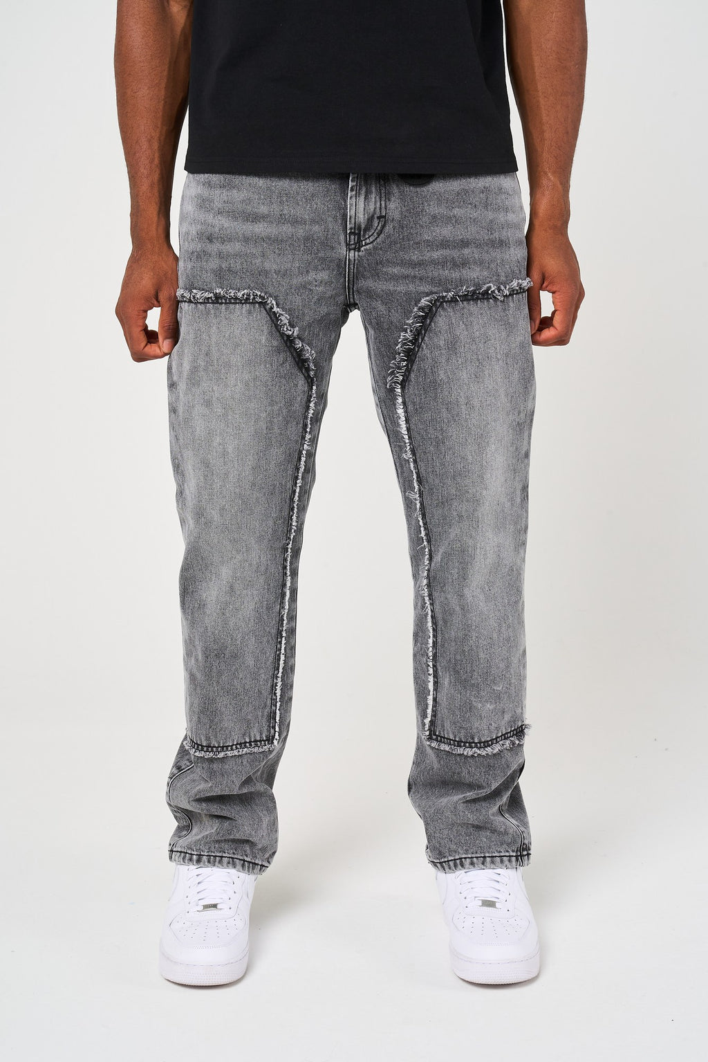 Jeans de lavado azul claro Hernan