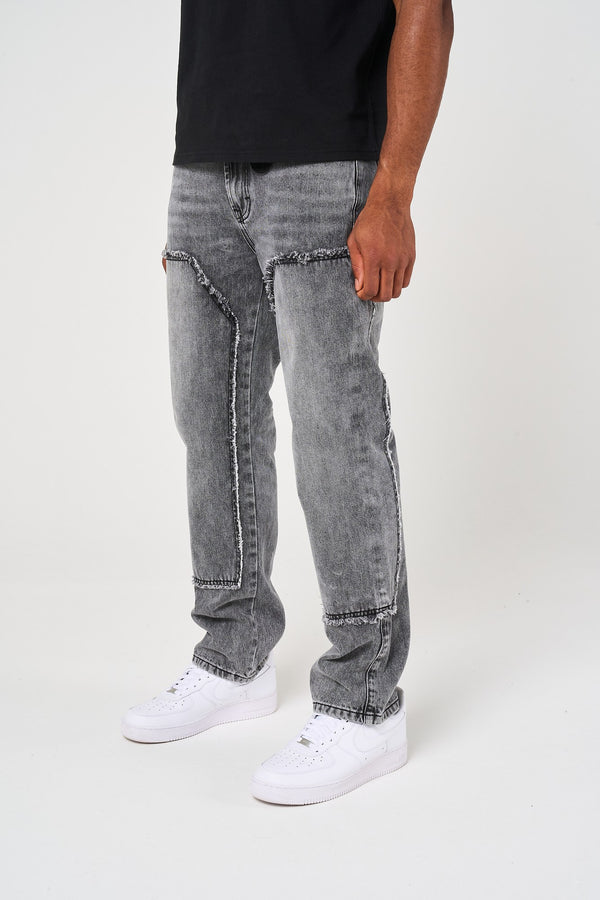 Hernan Lichtblauwe Was Jeans