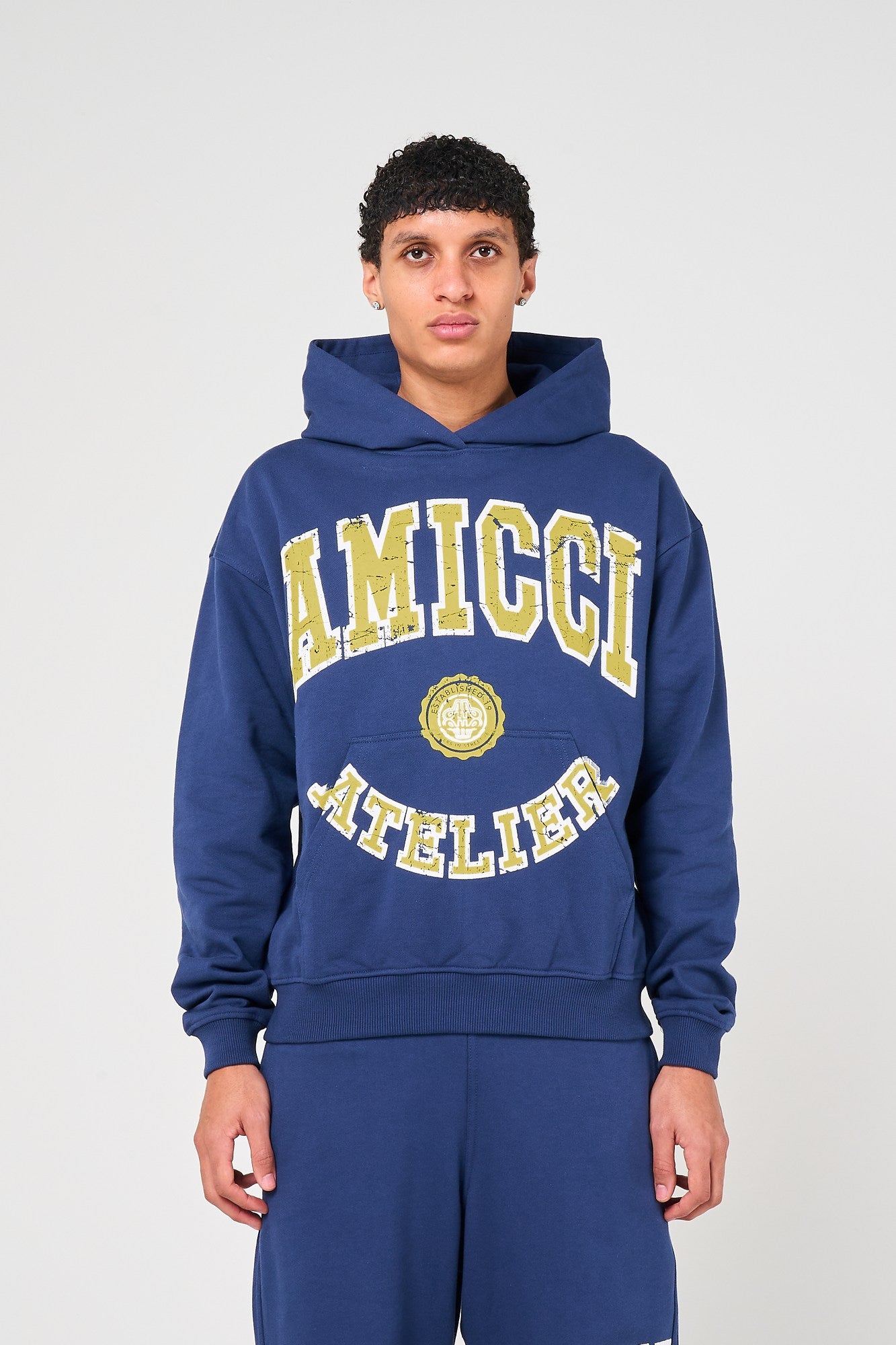 Institute Hoodie Blue – Amicci