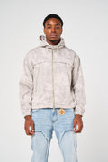 Bowery Beige Zipped Windbreaker