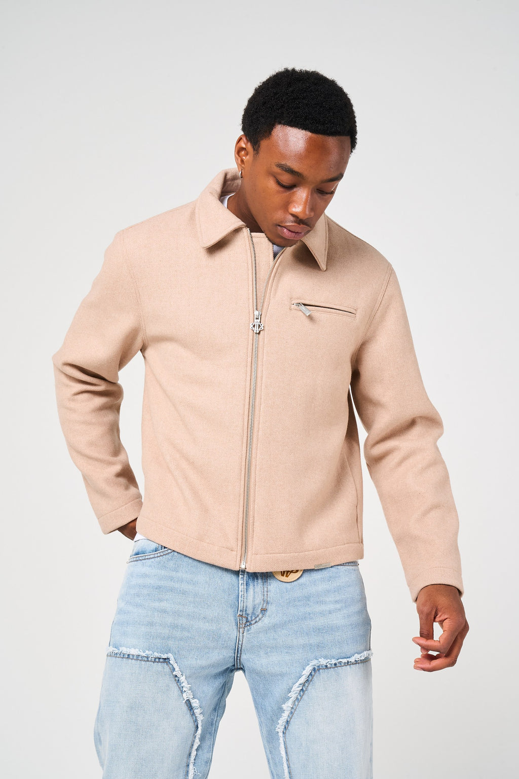 Ludlow Beige Coach Jacket