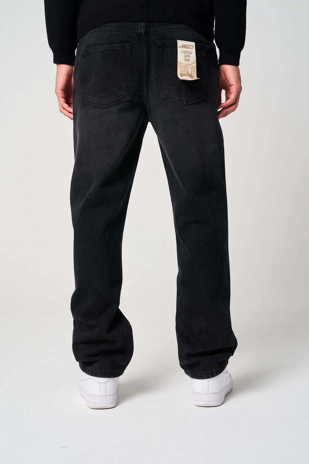 Lennox Black Straight Jean