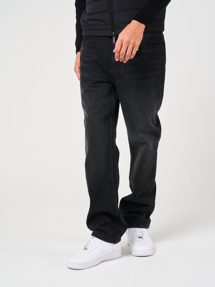 Lennox Black Straight Jean