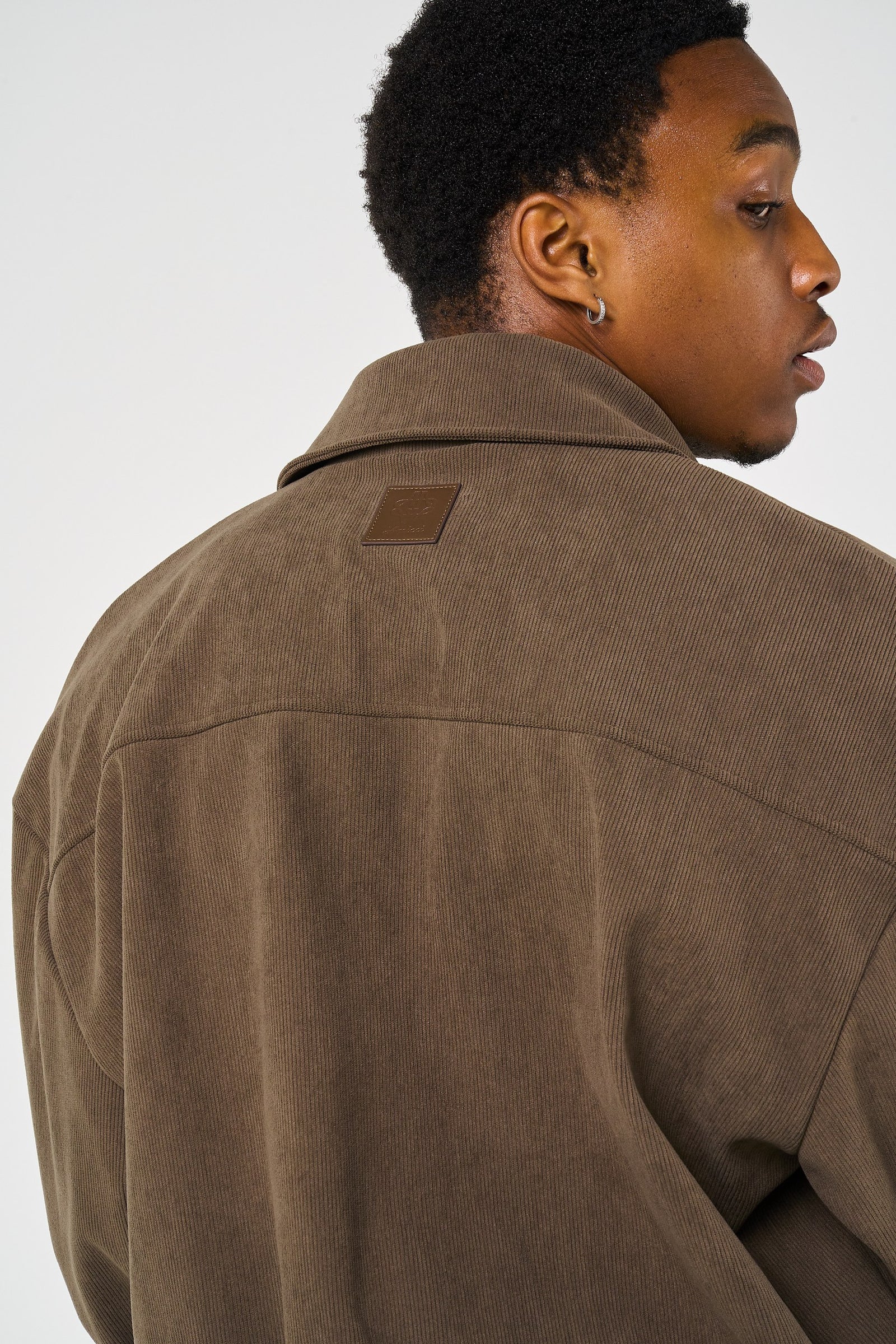 Tatum Brown Needle Cord Jacket