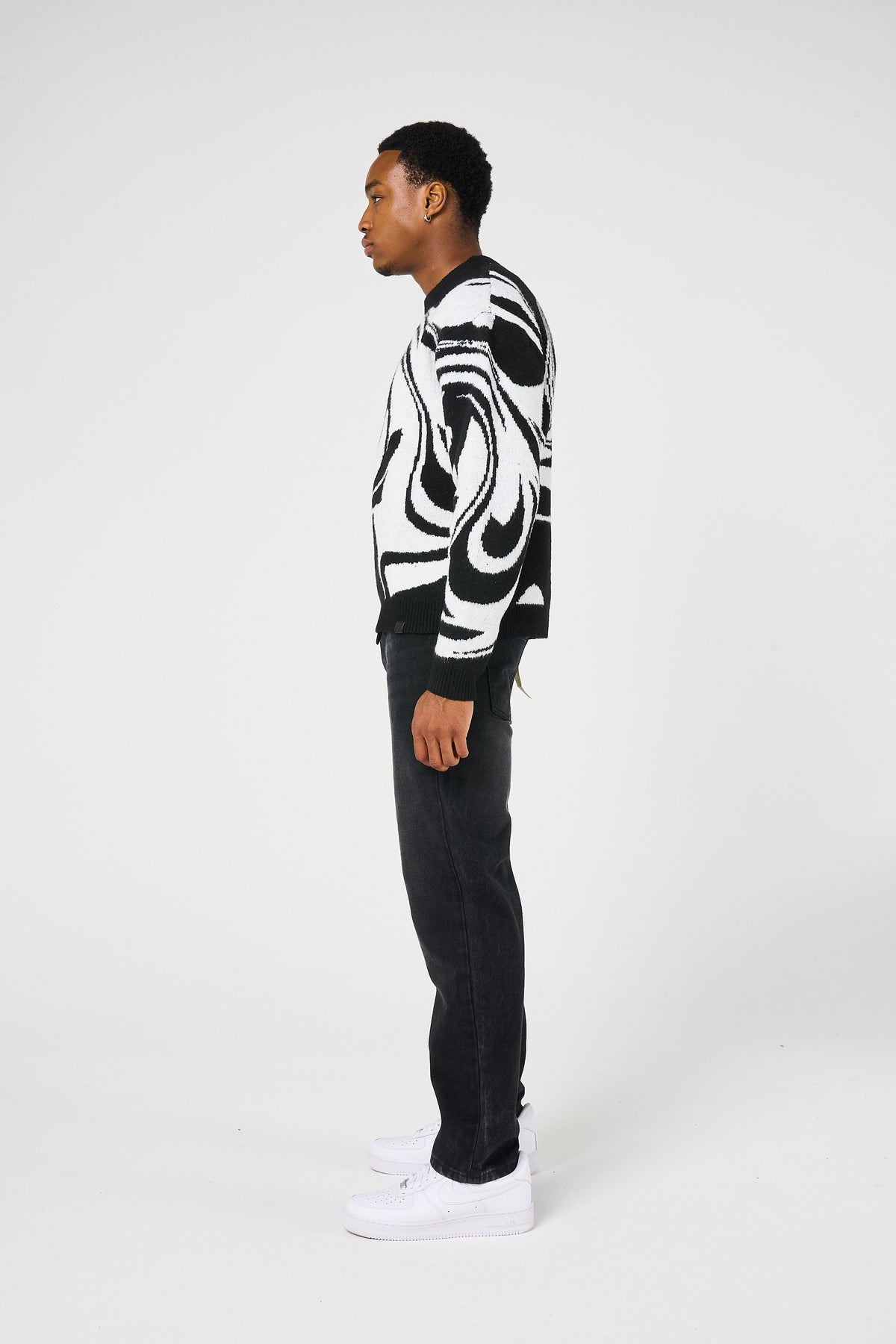 Pierce Knitted Sweatshirt