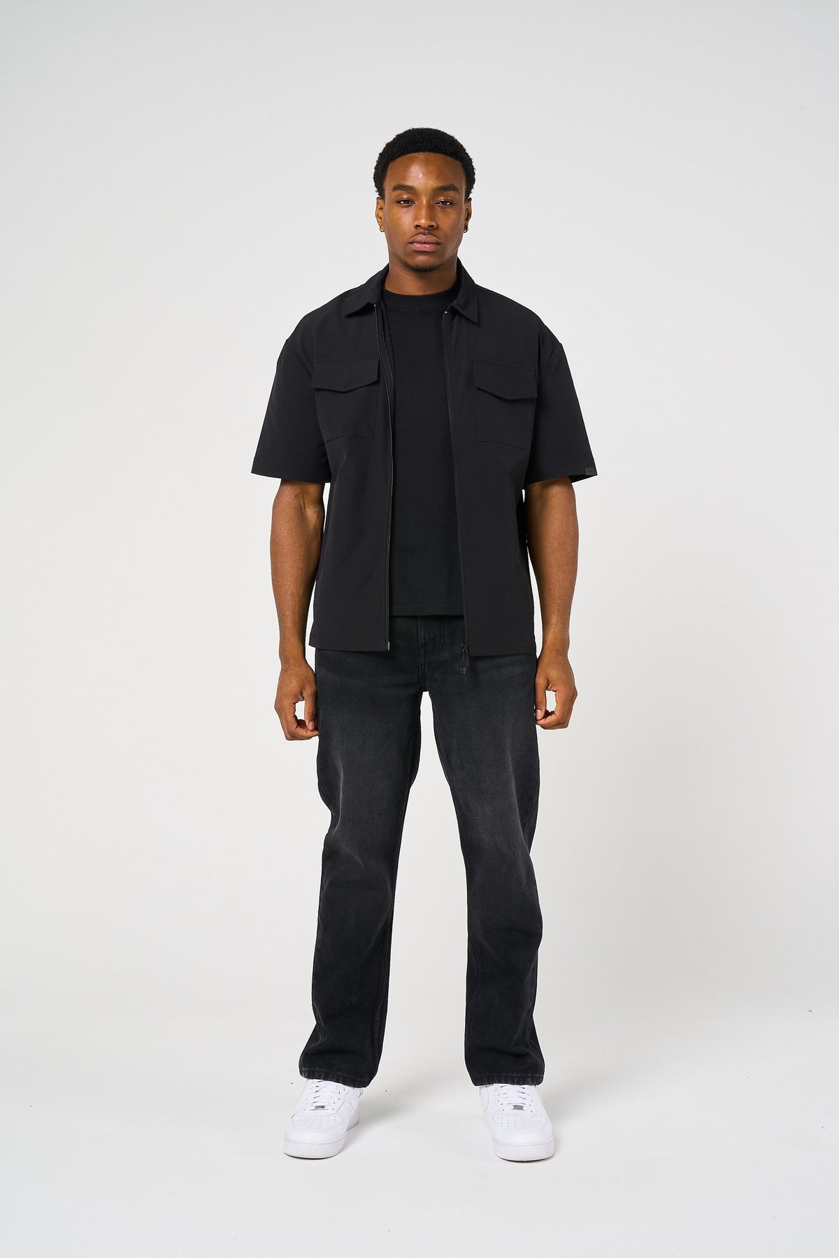 CAMISA SOBRECAMISA JAMESON NEGRA