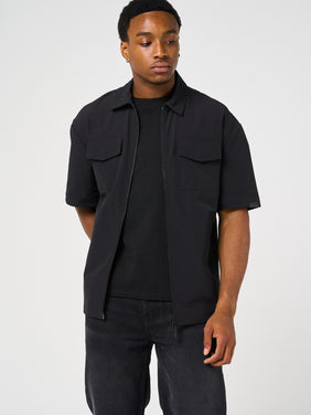 JAMESON OVERSHIRT SCHWARZ