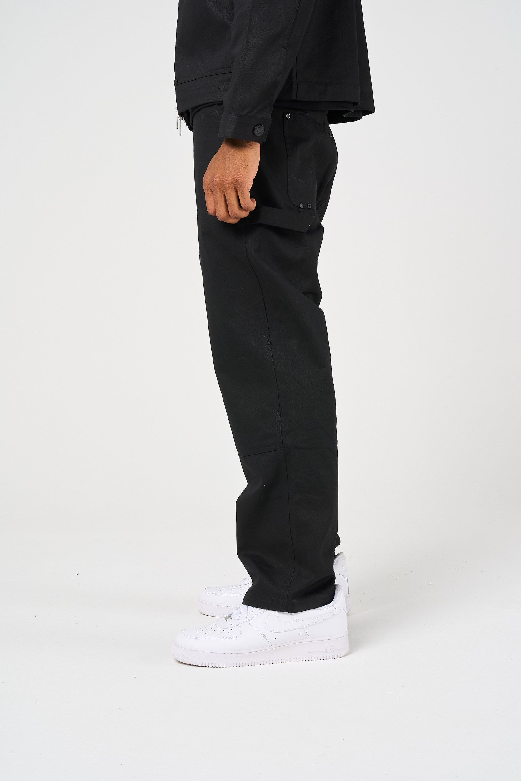 Wyatt Black Twill Pants