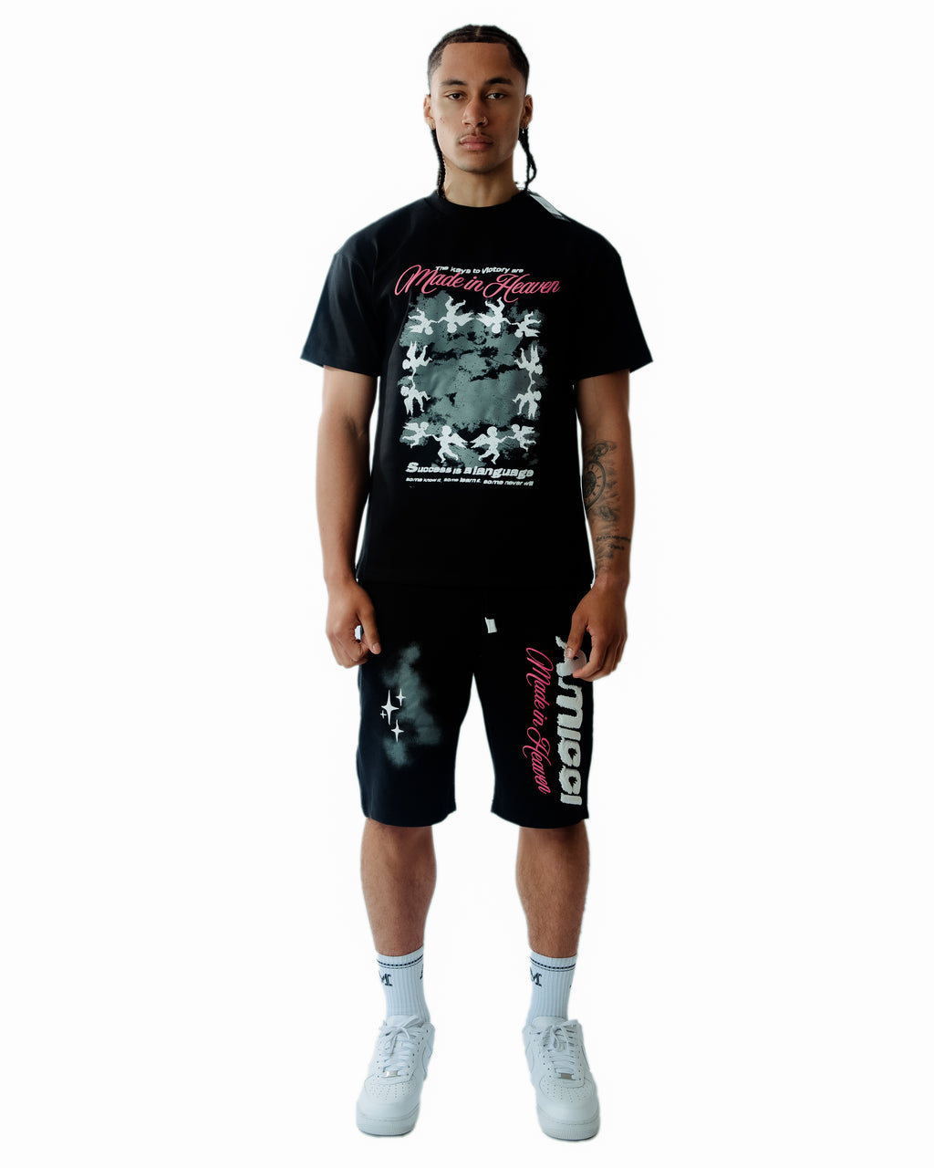 Angeli Grafik Short Schwarz