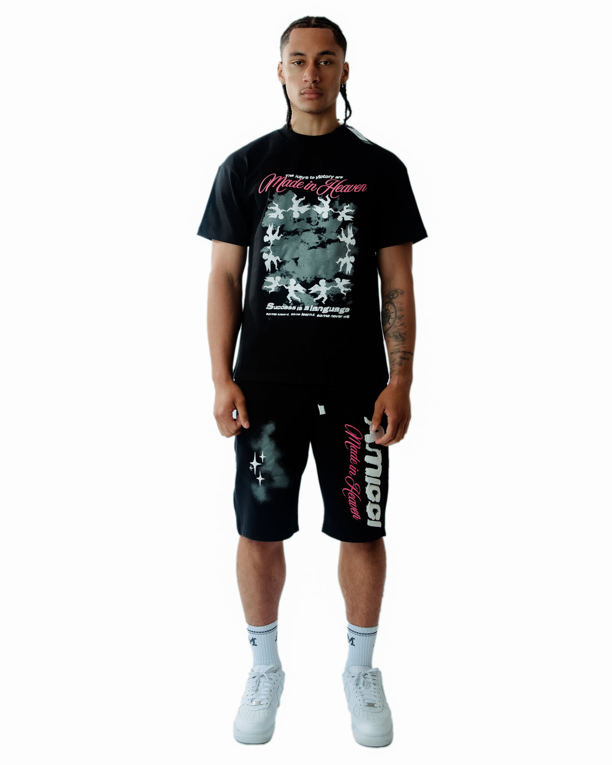 Angeli Grafik Short Schwarz