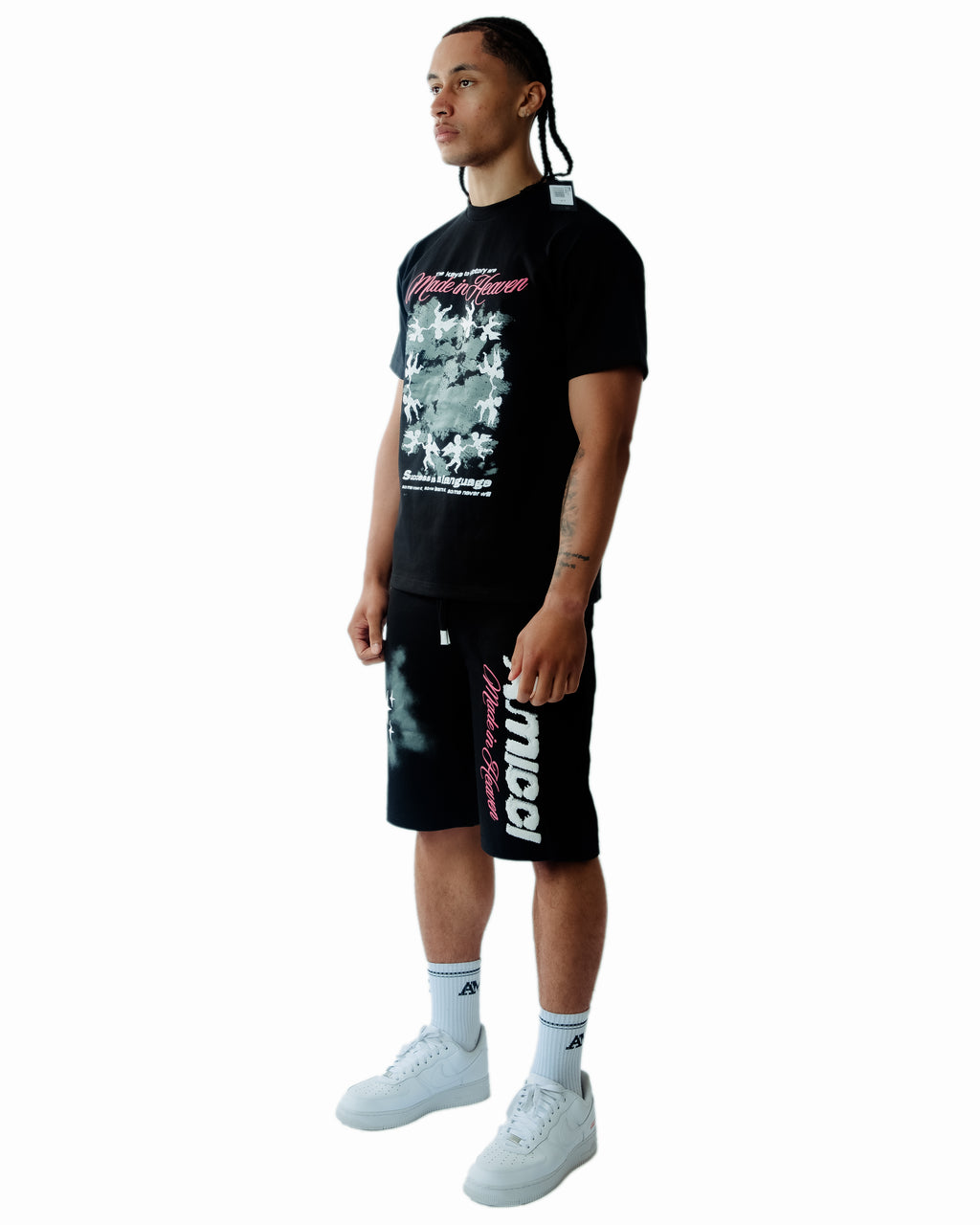 Angeli Grafik Short Schwarz