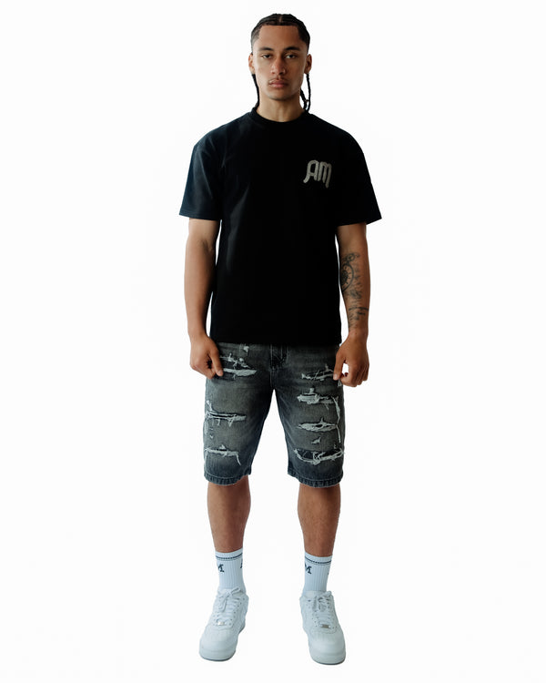 Imola Mid Grijze Shorts