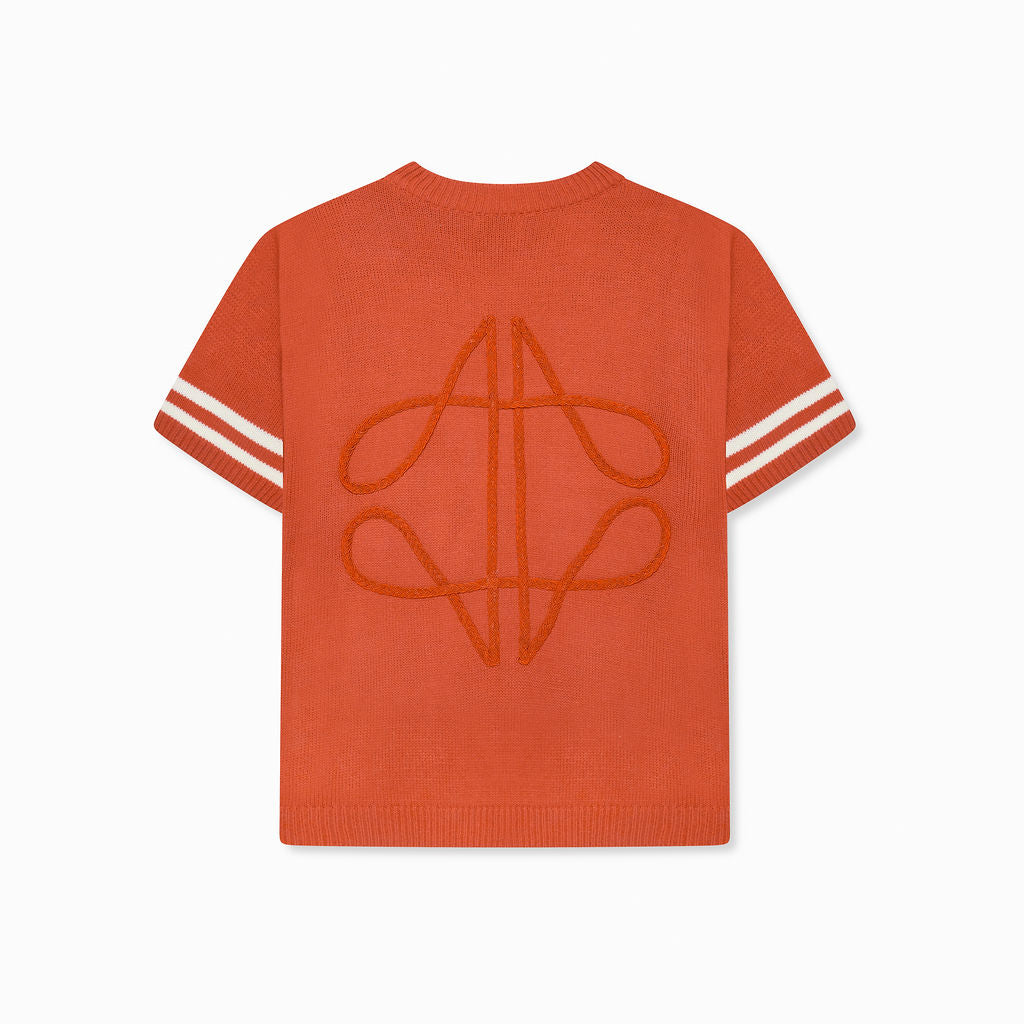Nantes Knitted Jersey Orange