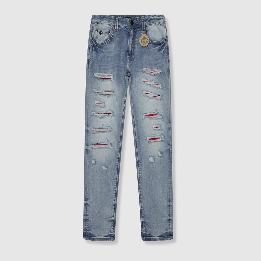 Sanko Red Skinny Jean