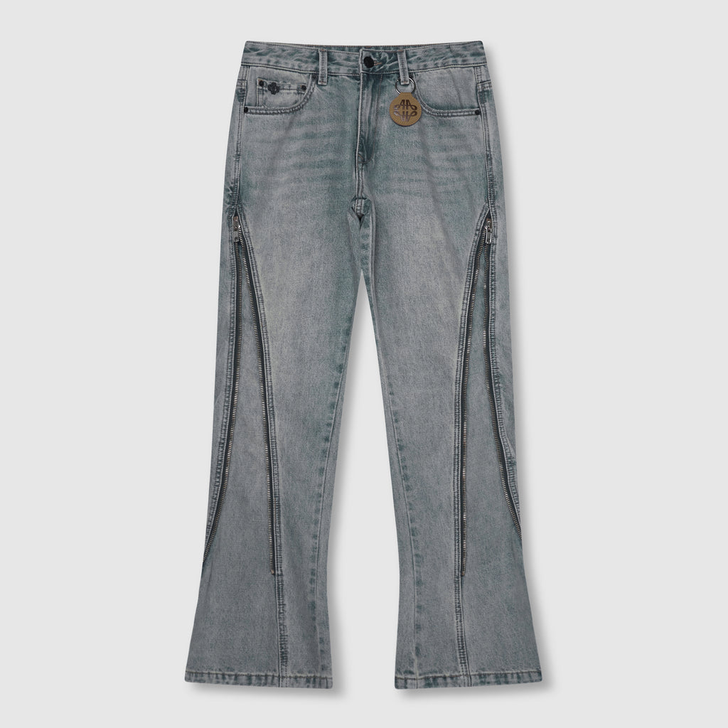 Lorient Gecombineerde Flare Jeans Blauw