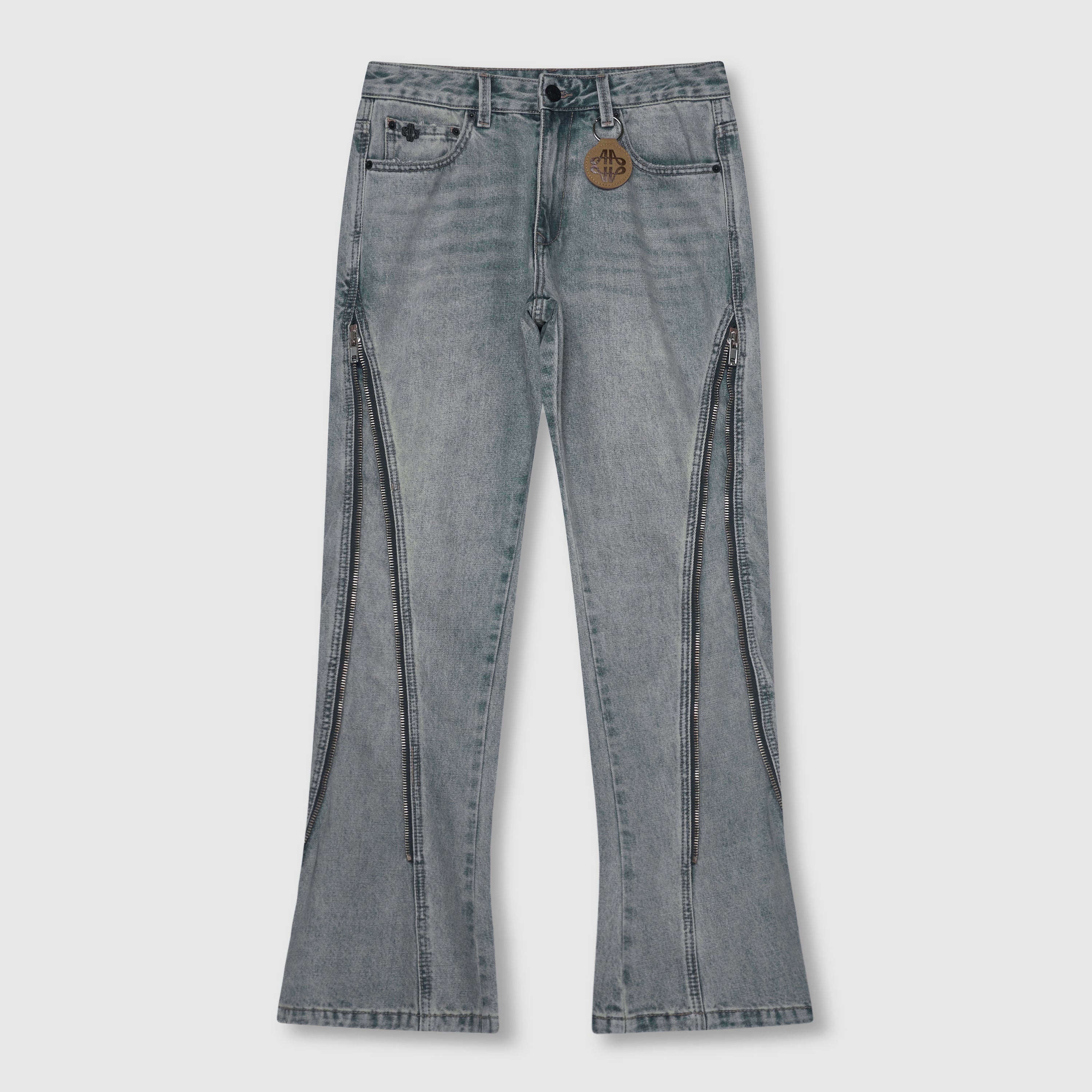 Lorient Gecombineerde Flare Jeans Blauw