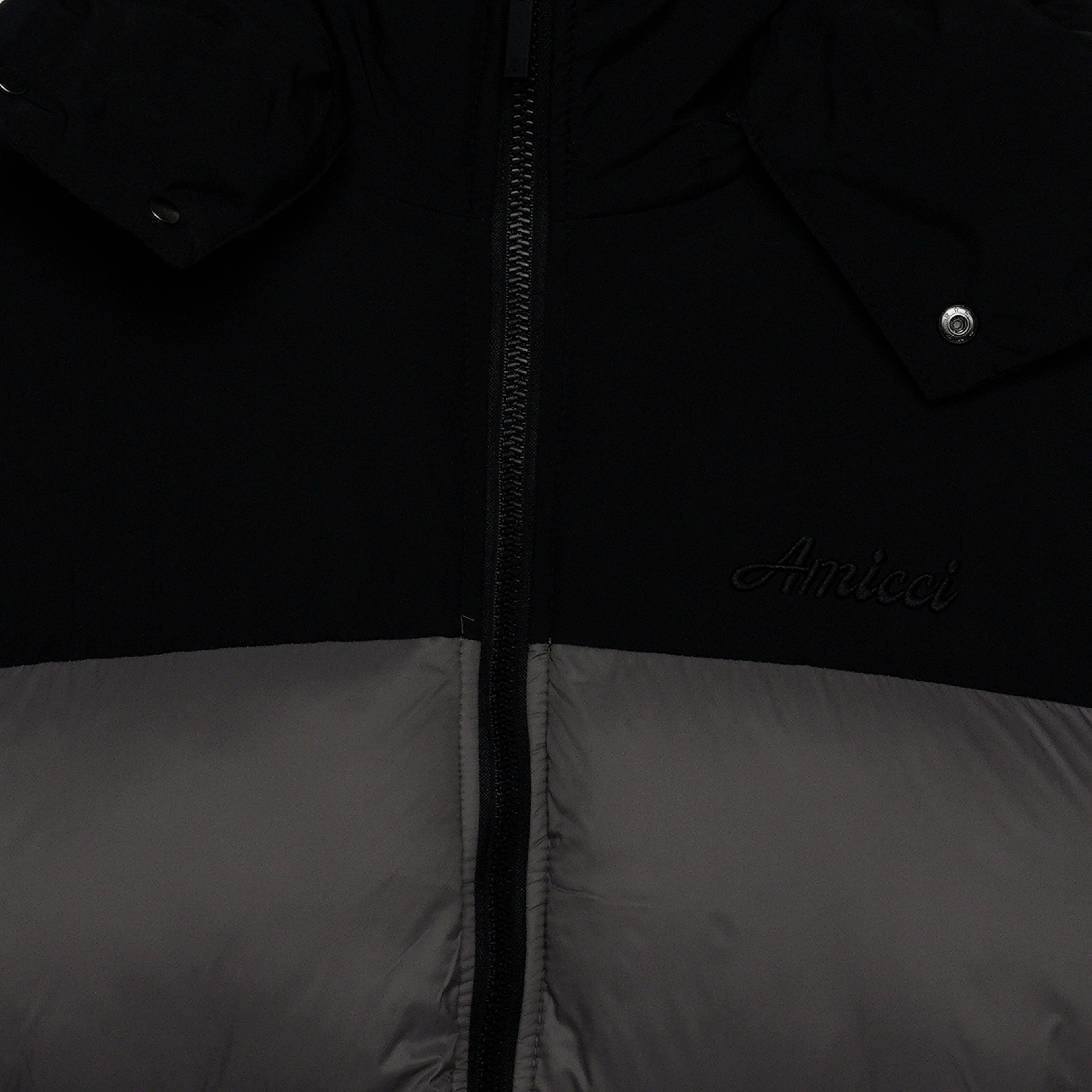 Fausta Grey Puffer Gillet