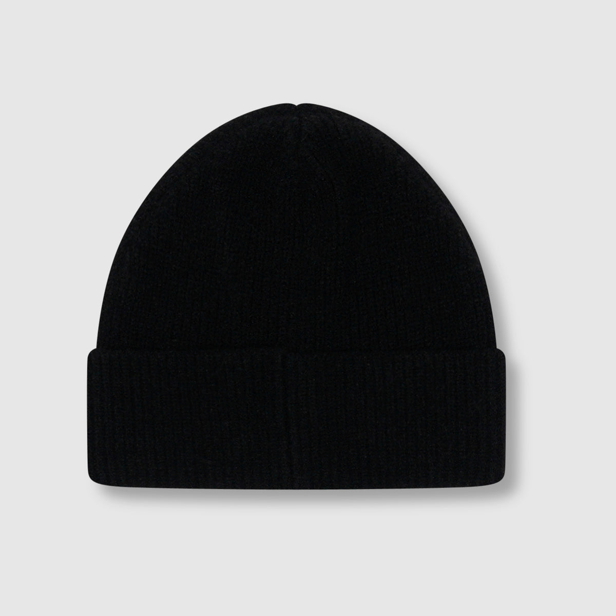 Fluffy Emblem Knitted Beanie