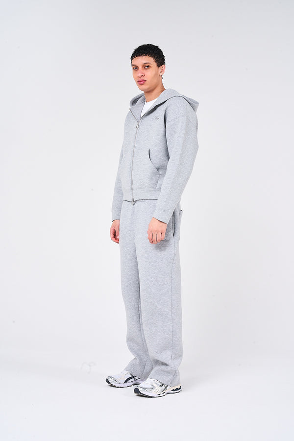 Atelier Grijze Scuba Hoodie
