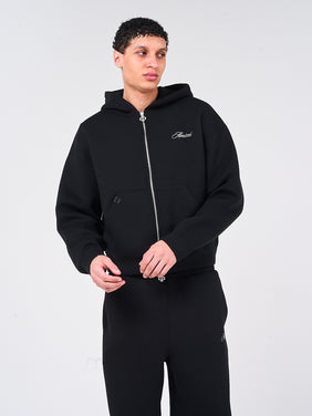 Atelier Black Scuba Hoodie