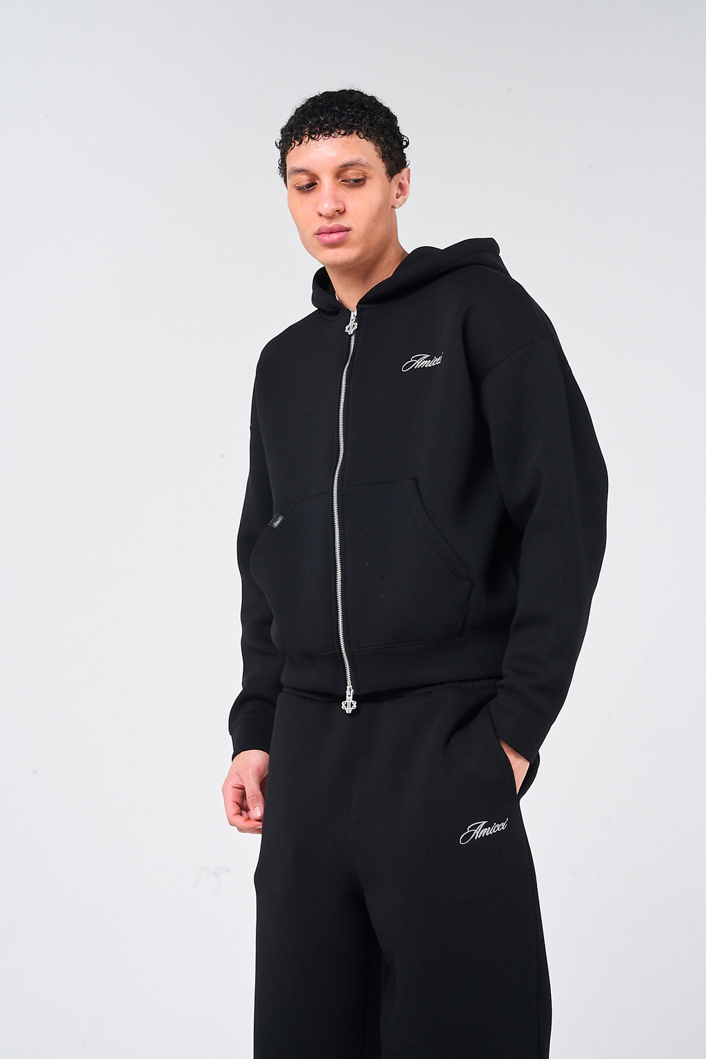 Atelier Black Scuba Hoodie