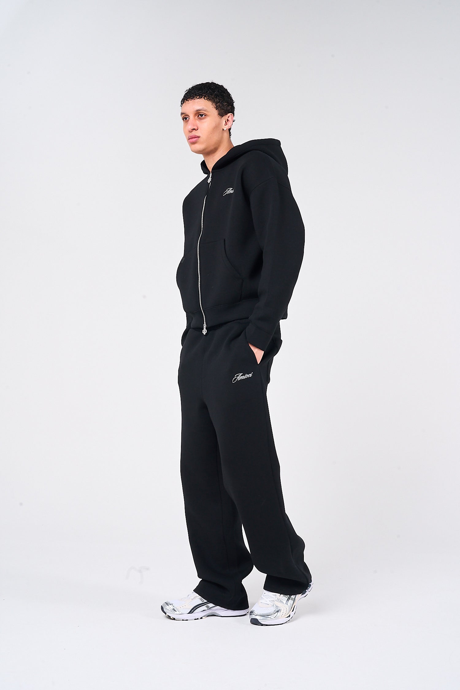 Atelier Black Scuba Hoodie