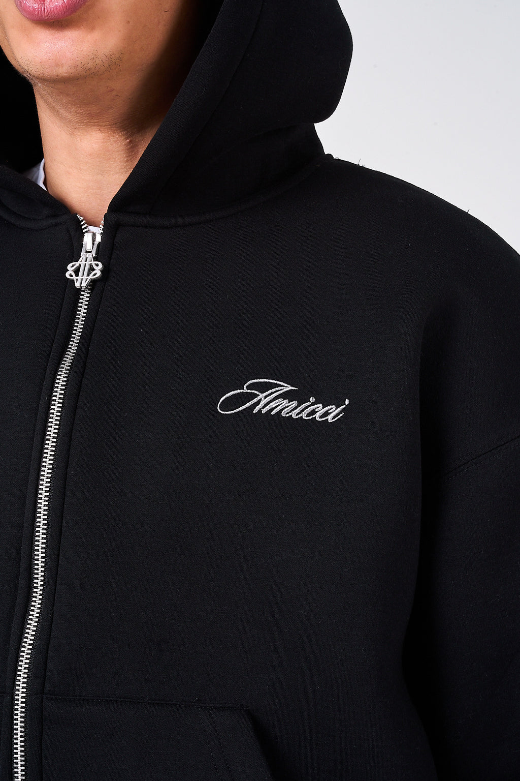 Atelier Black Scuba Hoodie