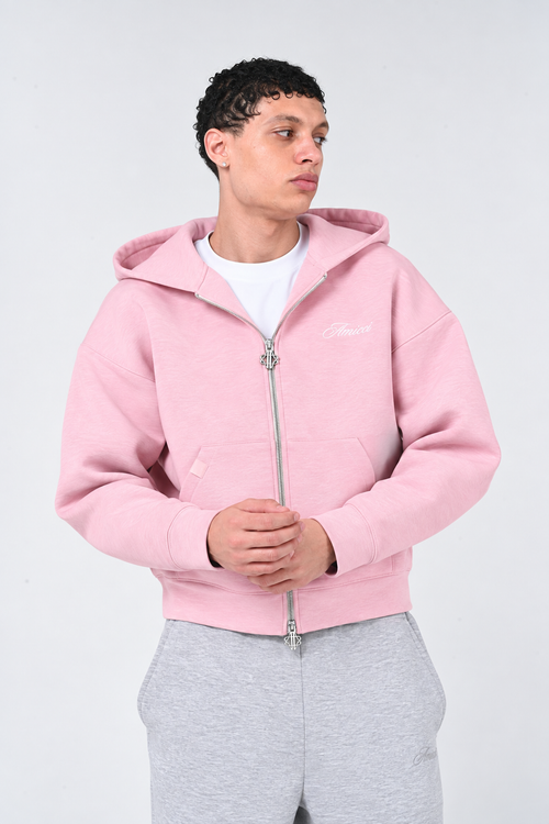Atelier Pink Scuba Hoodie