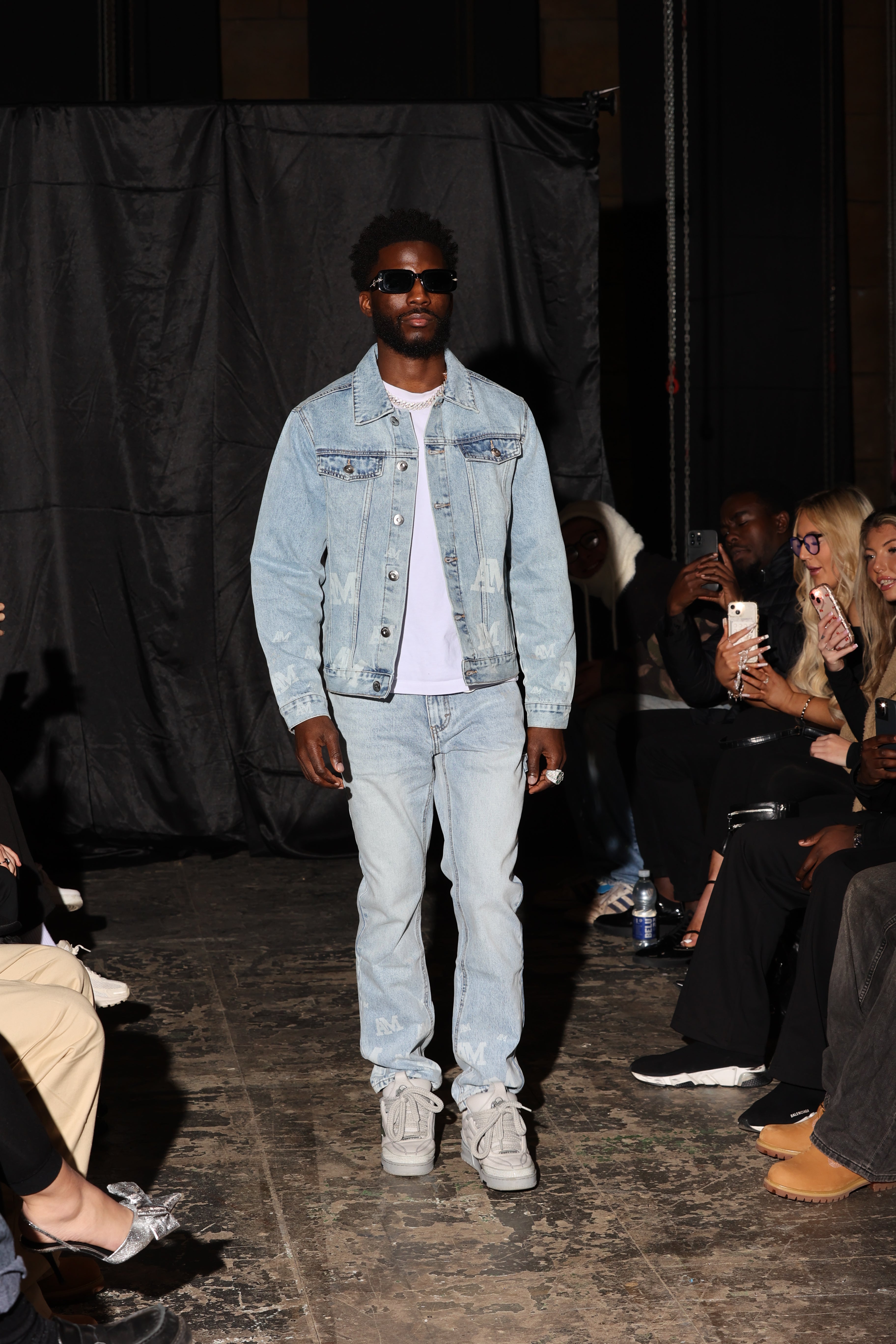 Maranzo Blaue Denimjacke