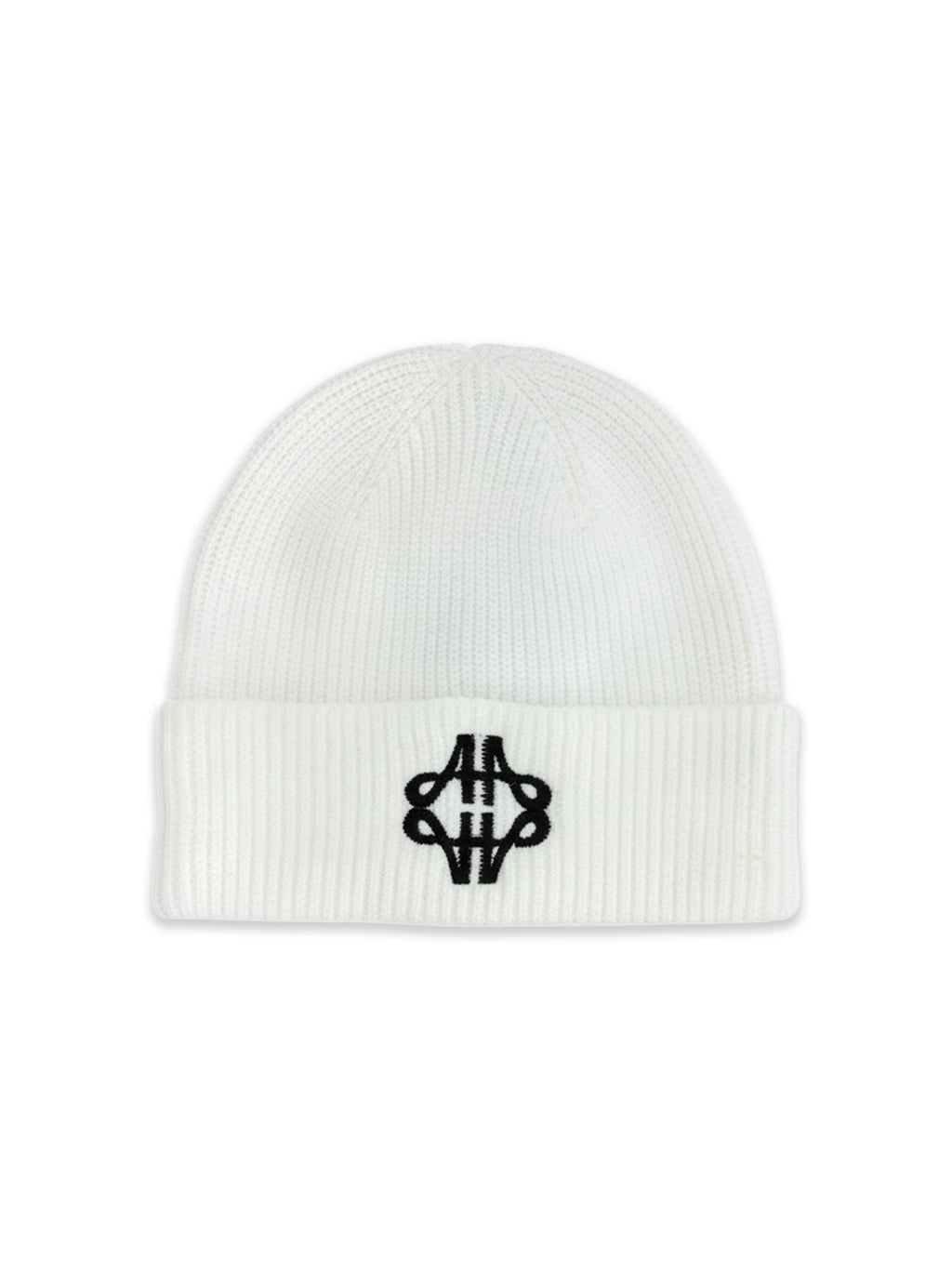 Gorro de punto con emblema esponjoso