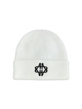 Fluffy Emblem Gebreide Muts