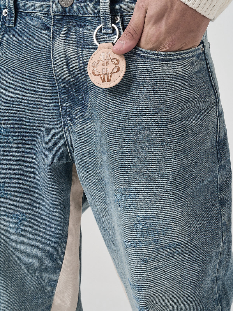 Gris Maranello Flare Denim