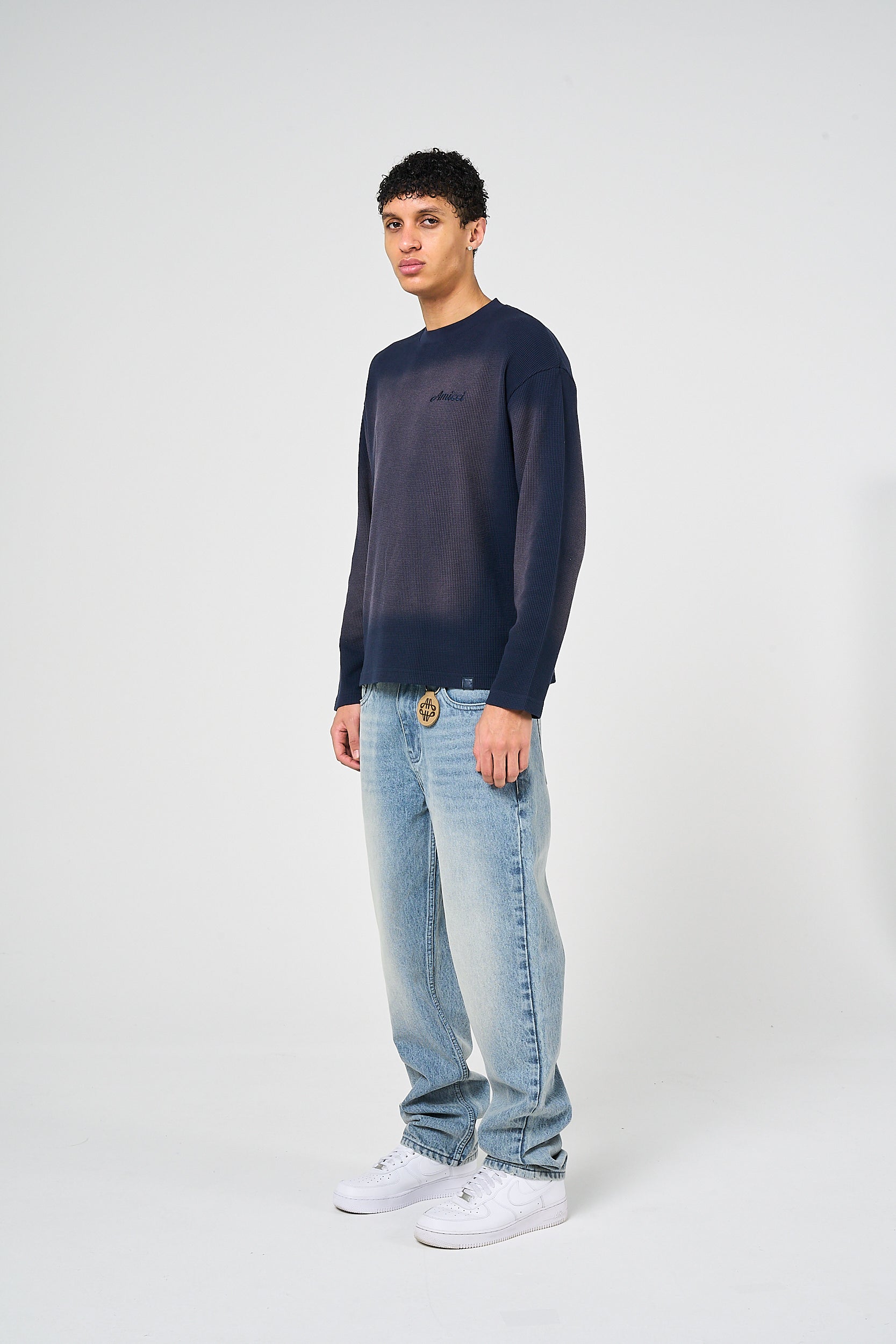 Pandan Waffle Long Sleeve T Shirt