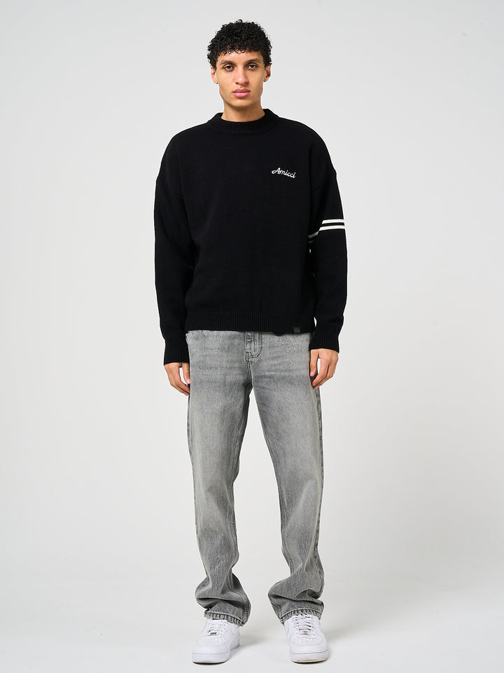 Lennox Grey Straight Jean
