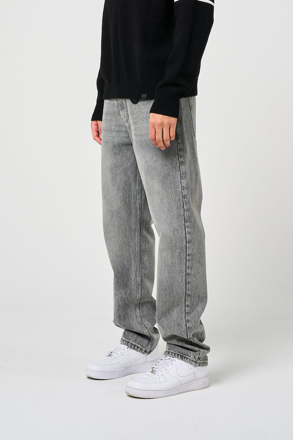 Lennox Grey Straight Jean