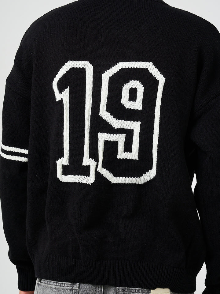 Nantes T-shirt met lange mouwen, zwart
