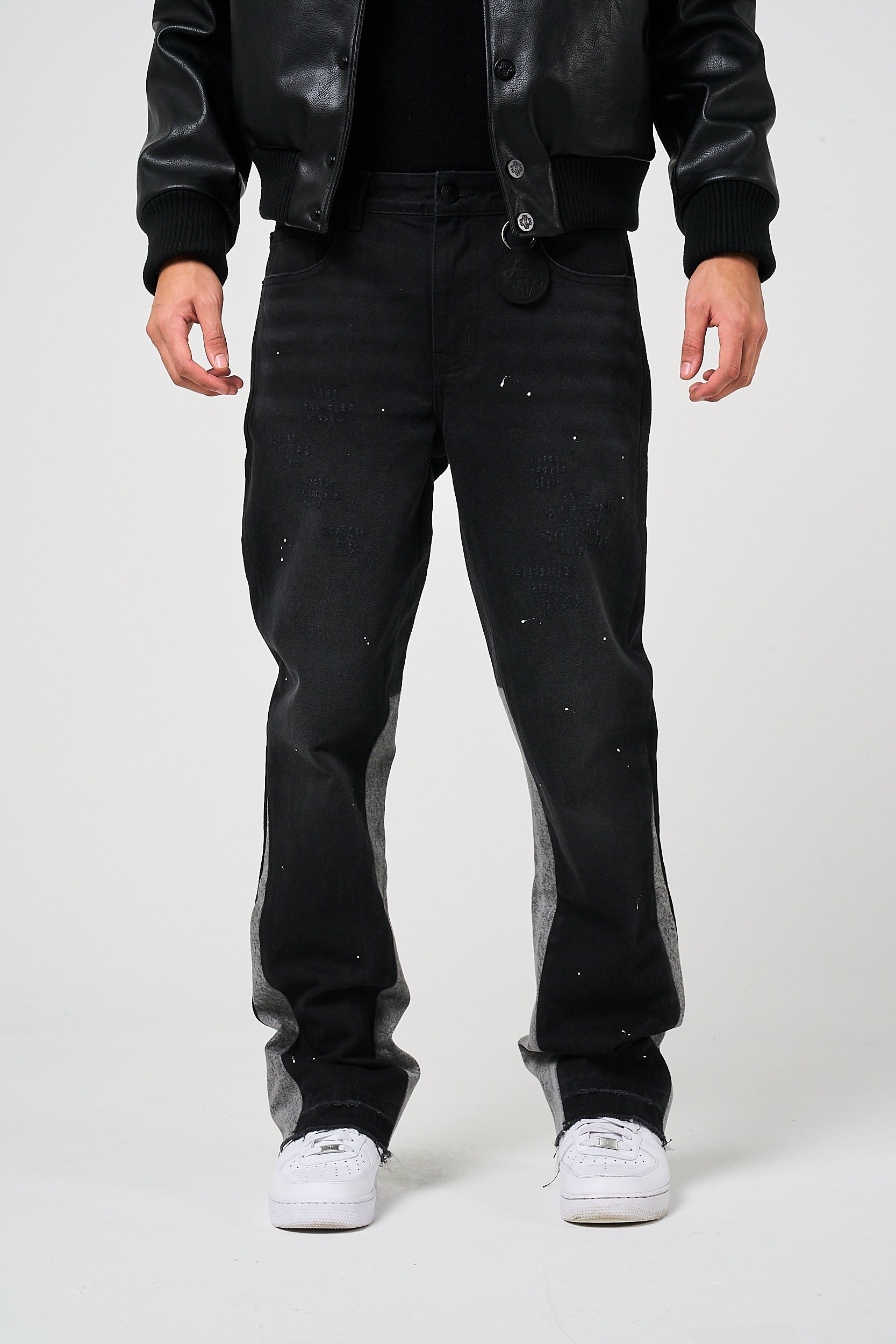 Amicci Premium Quality Men's Ripped Denim Jeans - Italian Styling