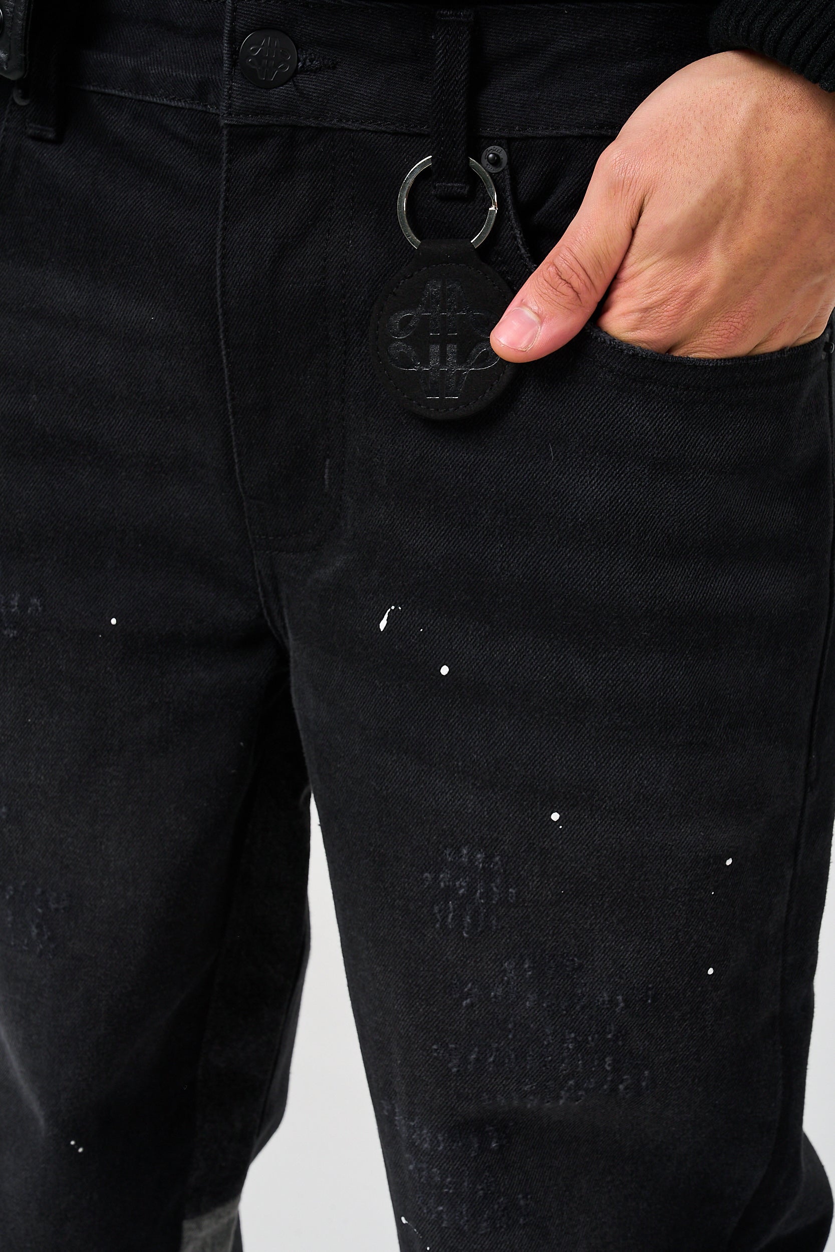 Maranello Black Flare Jean – Amicci