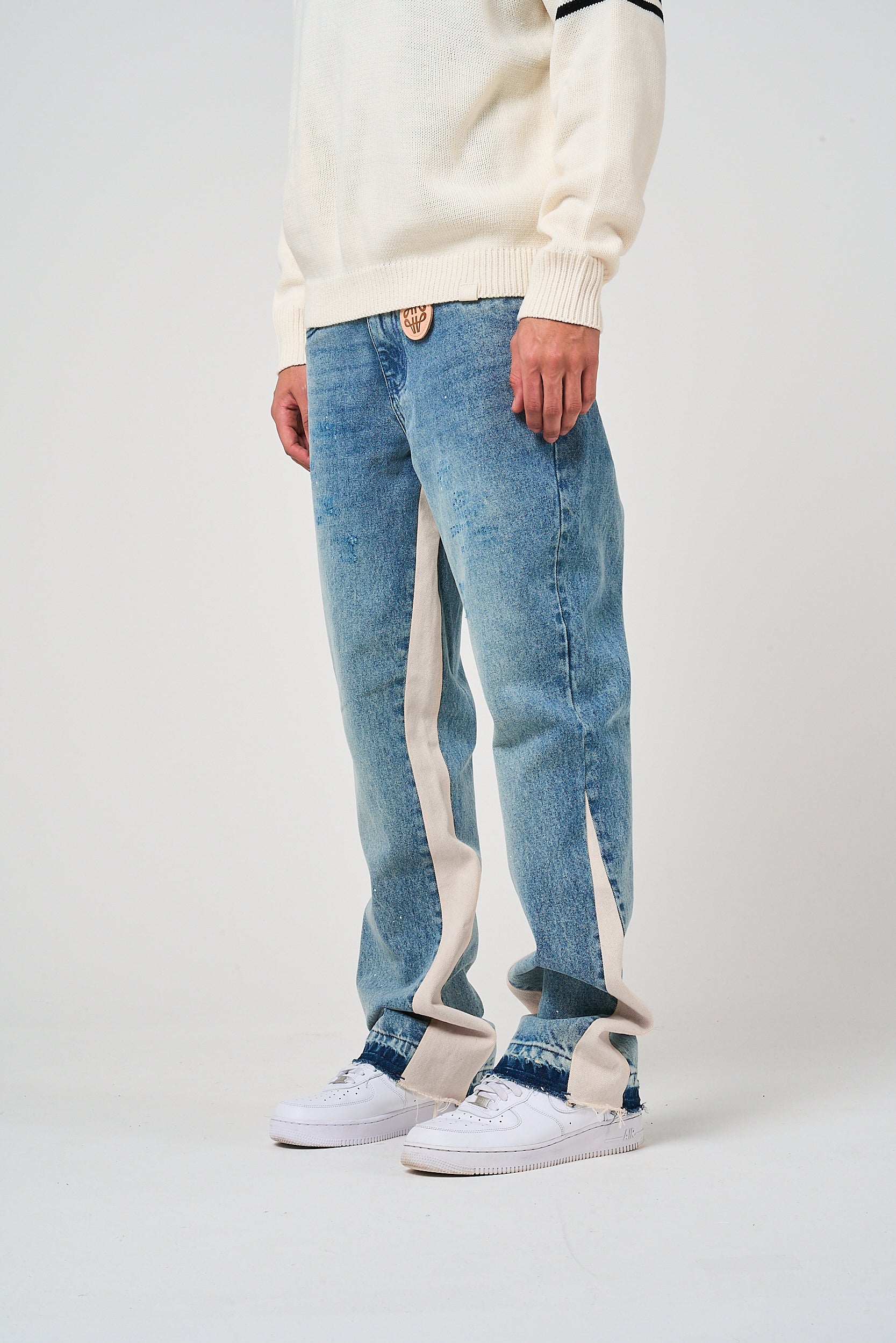 Maranello Grau Flare Denim