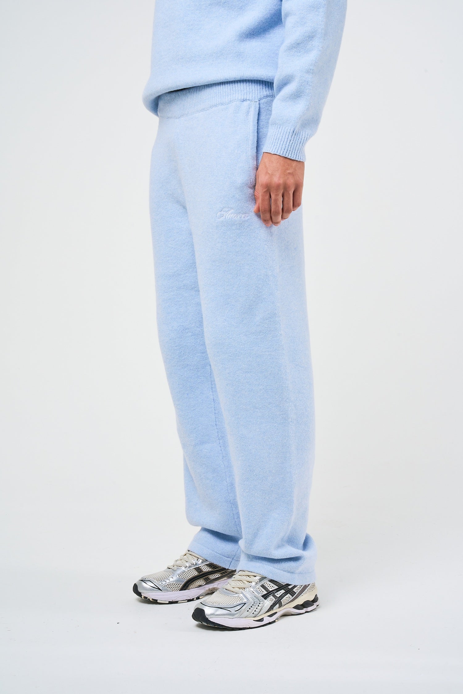 Dexter Blue Knitted Joggers