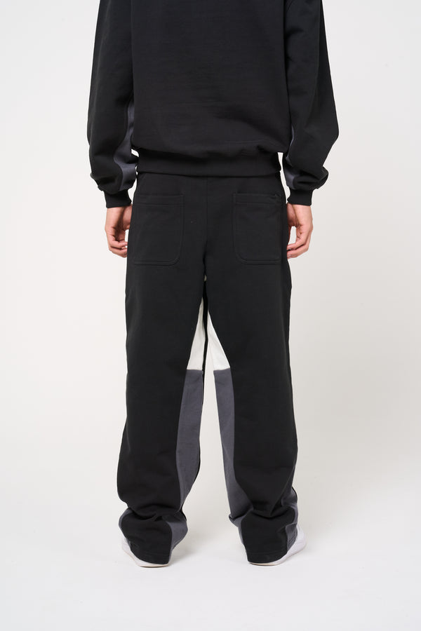 Modena Flared Jogger Zwart