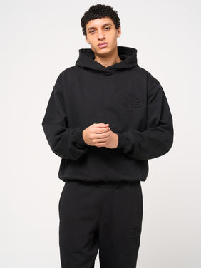 Reyes Emblem Logo Hoodie Black