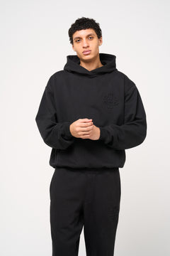 Reyes Emblem Logo Hoodie Black