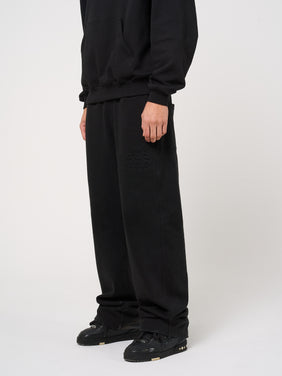 Reyes Emblem Logo Jogger Black