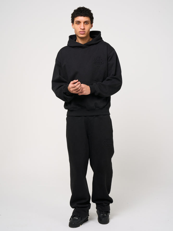 Reyes Emblem Logo Hoodie Black